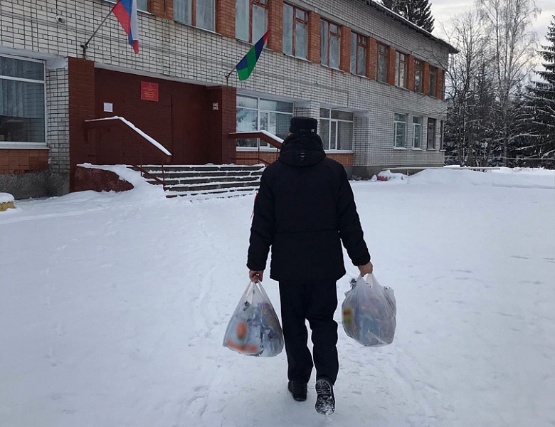 Уполномоченный по правам ребёнка в Республике Карелия вручил новогодние подарки маленьким жителям Прионежского района