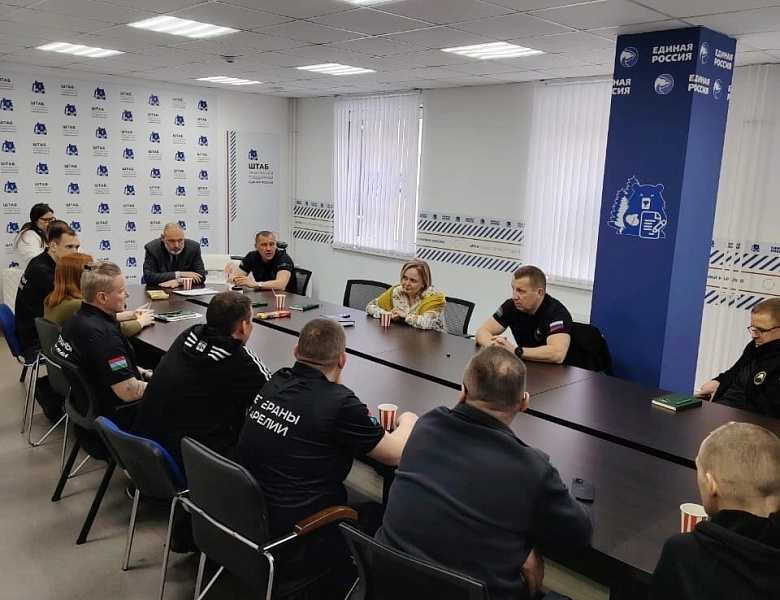 Уполномоченный по правам ребёнка в Республике Карелия встретился с ветеранами боевых действий.